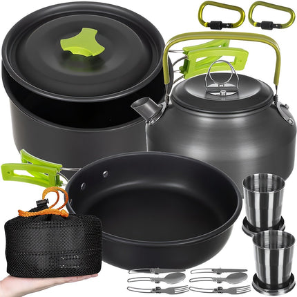 Tourist tableware Trizand 23667 18 pcs.