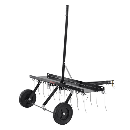 Tow-Behind Lawn Dethatcher, 40-Inch, 20 Spring Steel Tines