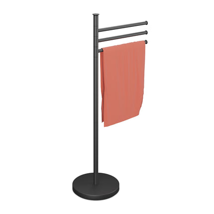 Towel Rack with 3 Swivelling Bars – Stainless Steel