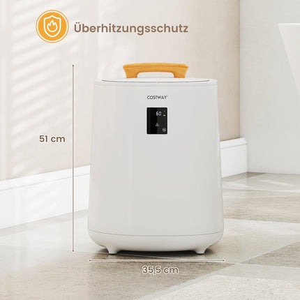 Ohřívač ručníků 18L s LED displejem a automatickým vypnutím