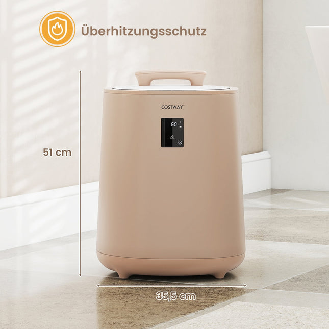 Ohřívač ručníků 18L s LED displejem a automatickým vypnutím