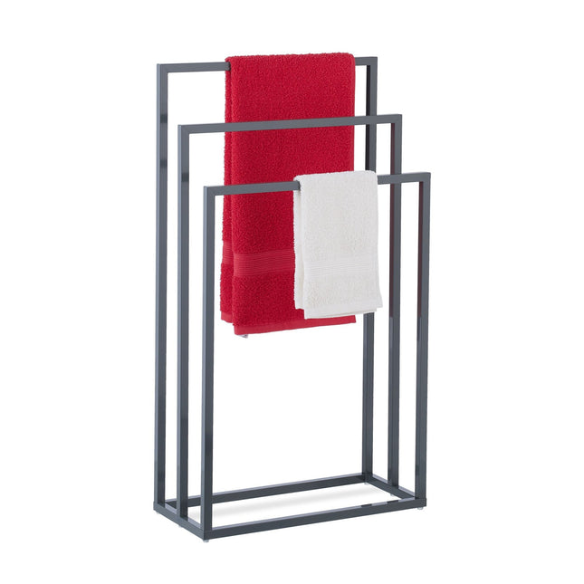 Towel hanger 3 rails anthracite