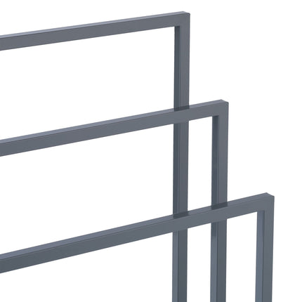 Porte-serviettes 3 barres anthracite