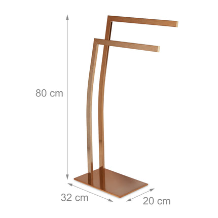 Porte-serviettes WIMEDO en acier inoxydable