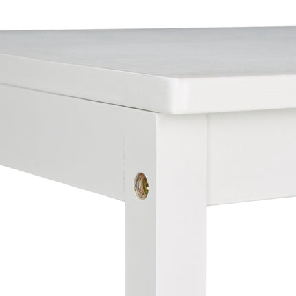 Porte-serviettes en bambou blanc