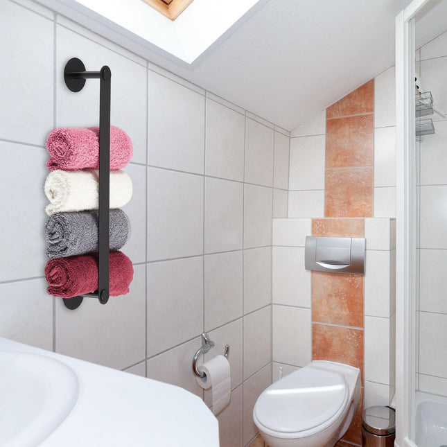 Towel hanger black