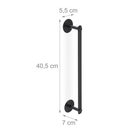 Towel hanger black