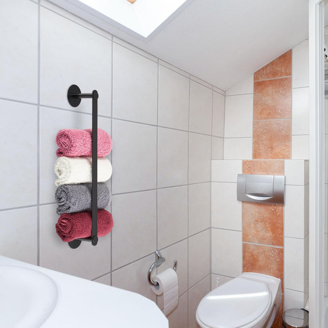 Towel hanger black
