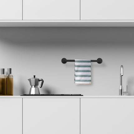 Towel hanger black