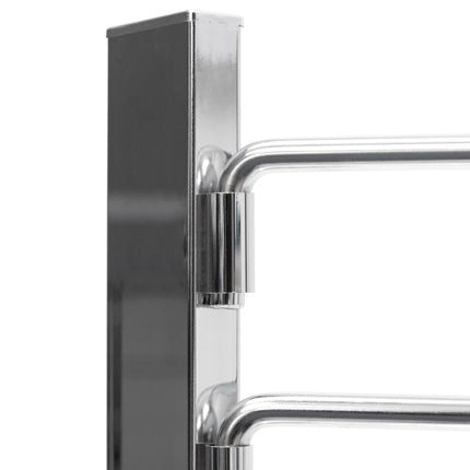 Porte-serviettes en chrome