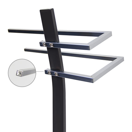 Porte-serviettes en acier inoxydable