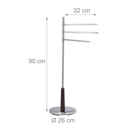 Porte-serviettes rotatif