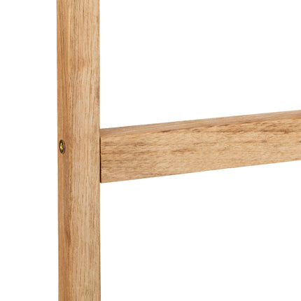 Porte-serviettes sur pied en noyer
