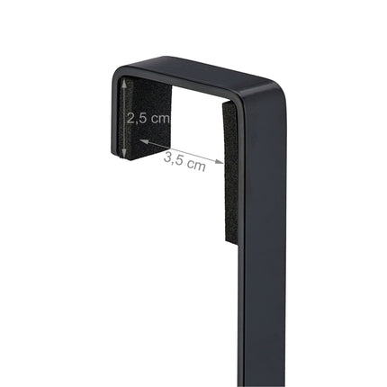 Towel rack door
