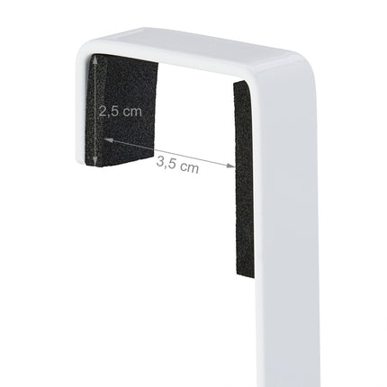 Towel rack door