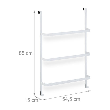 Towel rack door