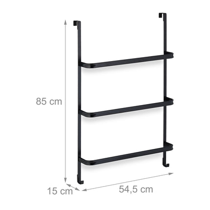 Towel rack door