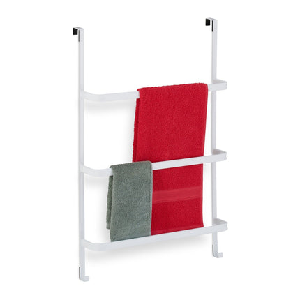 Towel rack door