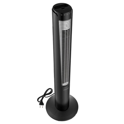 Tower Fan, 70 Oscillation, Remote Control, 12H Timer