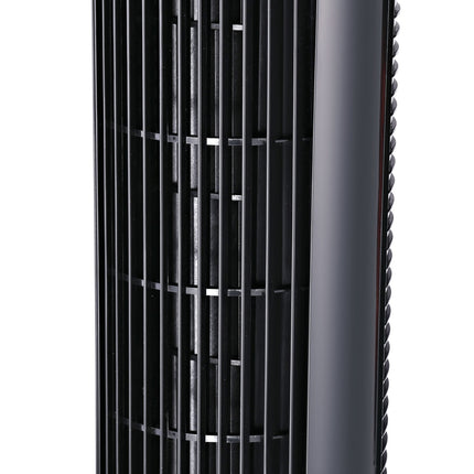 Sloupový stojanový ventilátor, 3 rychlosti, 70° oscilace, 45W, černá