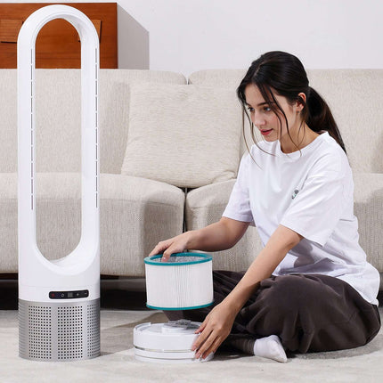 Tower Fan Replacement HEPA H13 Filter With Activated Carbon