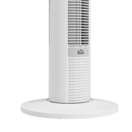 Turmventilator mit Fernbedienung, 3 Geschwindigkeiten, 70° Oszillation