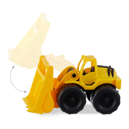 Spielzeug-Baufahrzeug 3er Set