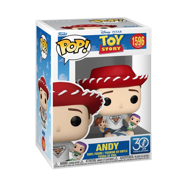 Toy Story Andy Funko Pop! Vinyl Figur, Sammlerstück
