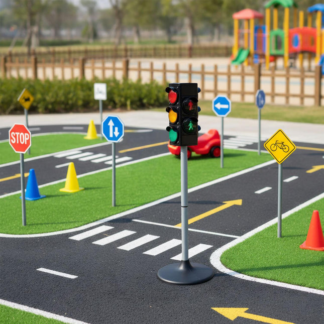 Spielzeug-Ampel mit Licht & Sound für Kinder