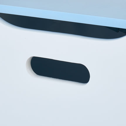 Toy chest in nautical design