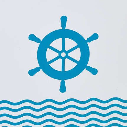 Toy chest in nautical design