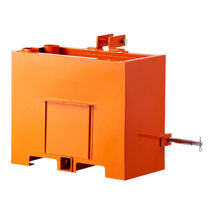 Tractor Ballast Box, Cat 1 3-Point, 800 lb, 2 in Receiver