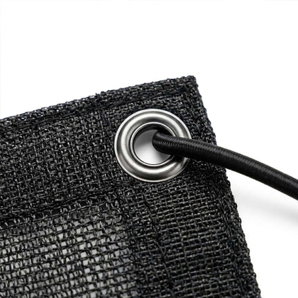 Trailer Cargo Net, Fine-Mesh, 3 x 4.5 m, Black