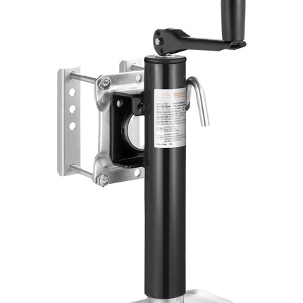 Trailer Jack, 2000 lb Swivel Bolt-On, 10 in Lift Handle