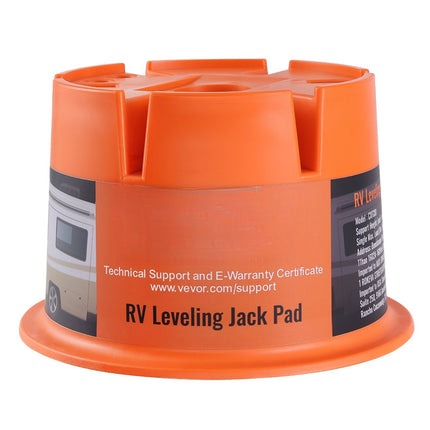 Trailer Jack Blocks, 2000 lb Polypropylene, 2-Pack