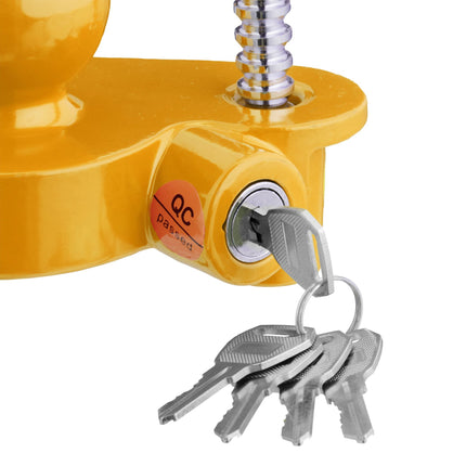 Trailer lock with 5 keys