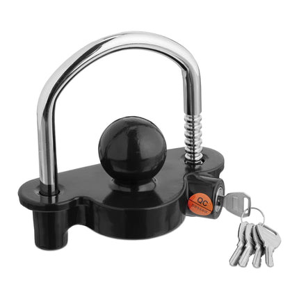 Trailer lock with 5 keys