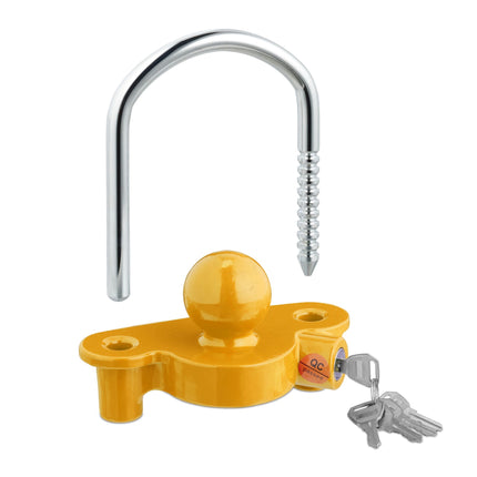 Trailer lock with 5 keys
