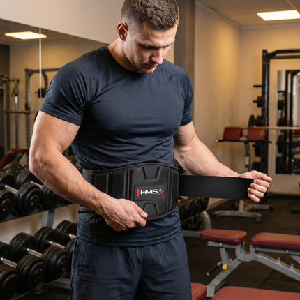 Trainingsgürtel, Größe M, Schwarz – Verstellbares Fitnesszubehör