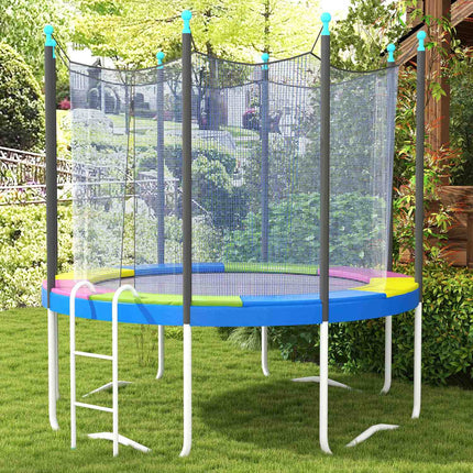 Housse de protection pour bordure de trampoline Ø 244 cm, protection UV, résistante aux intempéries, accessoires de trampoline