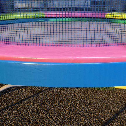 Housse de protection pour bordure de trampoline Ø 244 cm, protection UV, résistante aux intempéries, accessoires de trampoline