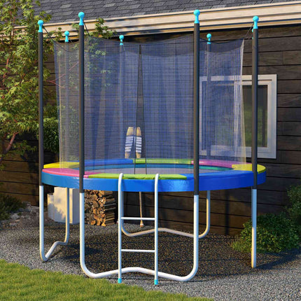 Housse de protection pour bordure de trampoline Ø 244 cm, protection UV, résistante aux intempéries, accessoires de trampoline