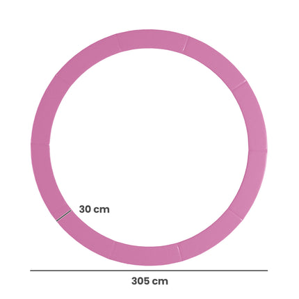 Trampolin Randabdeckung, wasserdicht, reißfest, Ø305 cm, Rosa