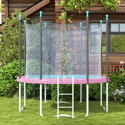 Trampolin Randabdeckung, wasserdicht, reißfest, Ø305 cm, Rosa
