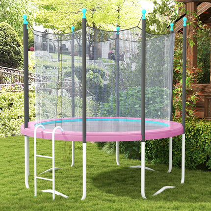 Trampolin Randabdeckung, wasserdicht, reißfest, Ø305 cm, Rosa
