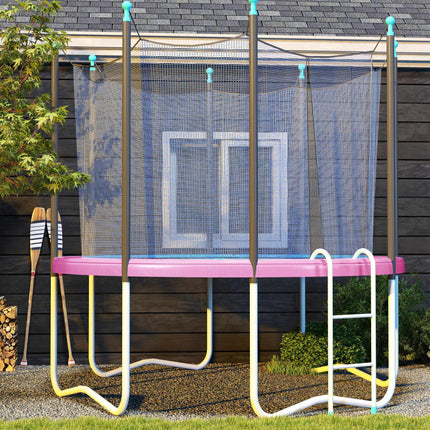 Trampolin Randabdeckung, wasserdicht, reißfest, Ø305 cm, Rosa