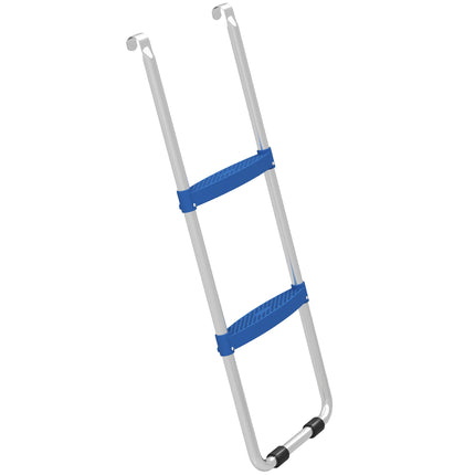 Trampoline Ladder 2 Steps, 150 kg Capacity, Blue