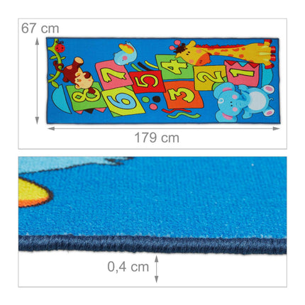 Trampolin mit Tieren für Kinder