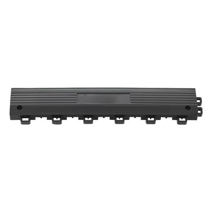 Transition Edge Kit, 11-Piece PP, For Drainage Mats, Black
