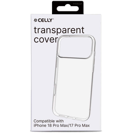 Transparentes TPU-Cover für iPhone 18/17 Pro Max